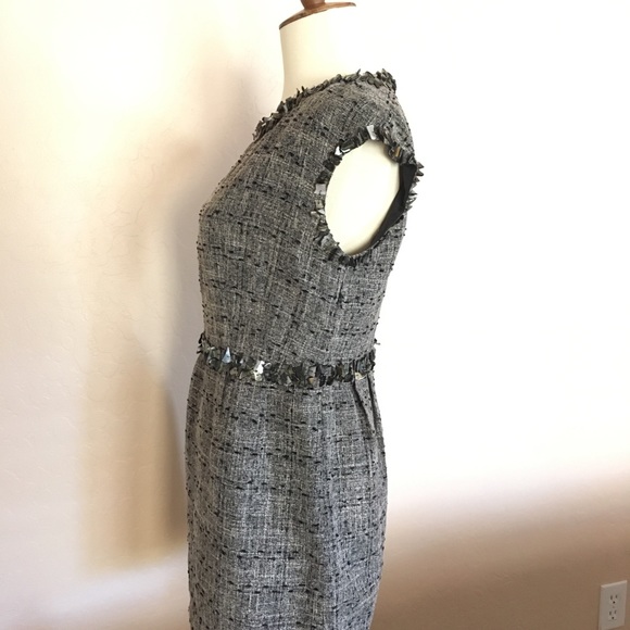 Little tweed dress with pauna glass shells 0P - Picture 3 of 8